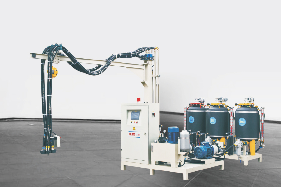 Macchina iniezione in iniezione in poliuretano in poliuretano a tre componenti Ningbo Xinliang Machinery Co., Ltd.